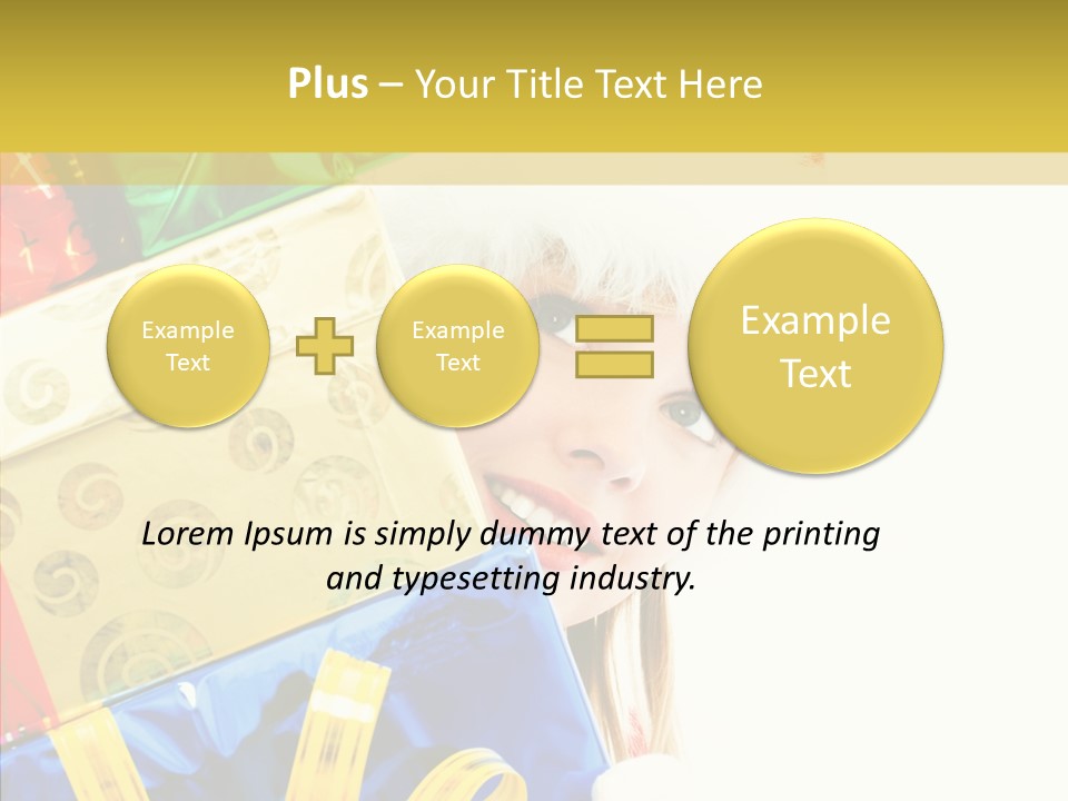 Female Fun Colorful PowerPoint Template