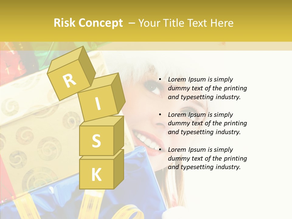 Female Fun Colorful PowerPoint Template