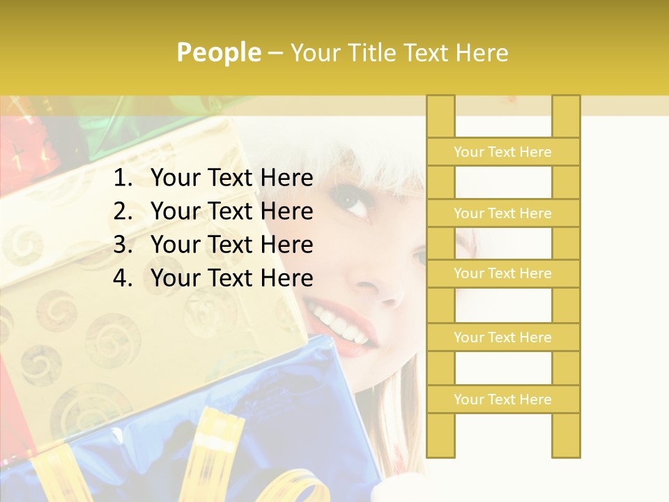 Female Fun Colorful PowerPoint Template