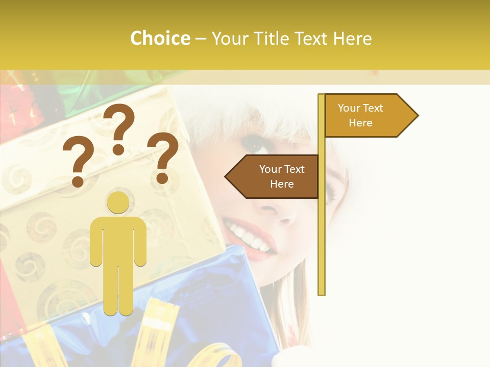 Female Fun Colorful PowerPoint Template