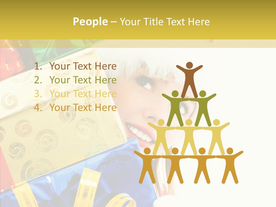 Female Fun Colorful PowerPoint Template