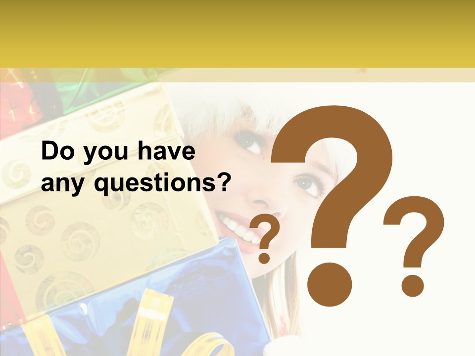 Female Fun Colorful PowerPoint Template