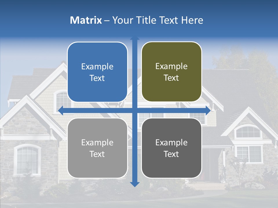 Residential Driveway Architecture PowerPoint Template