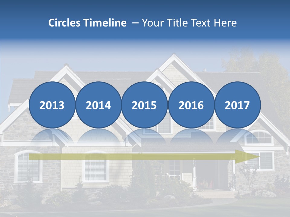 Residential Driveway Architecture PowerPoint Template