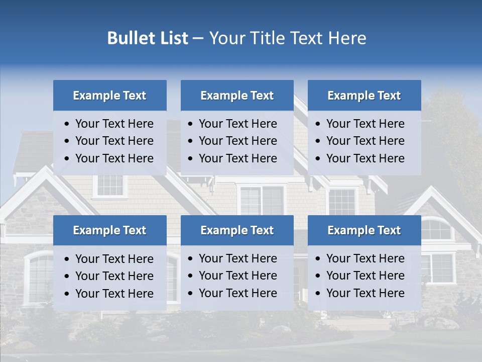 Residential Driveway Architecture PowerPoint Template