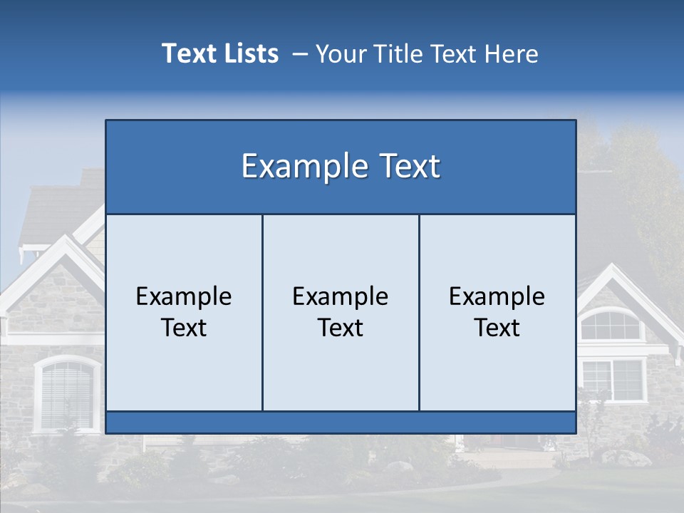 Residential Driveway Architecture PowerPoint Template