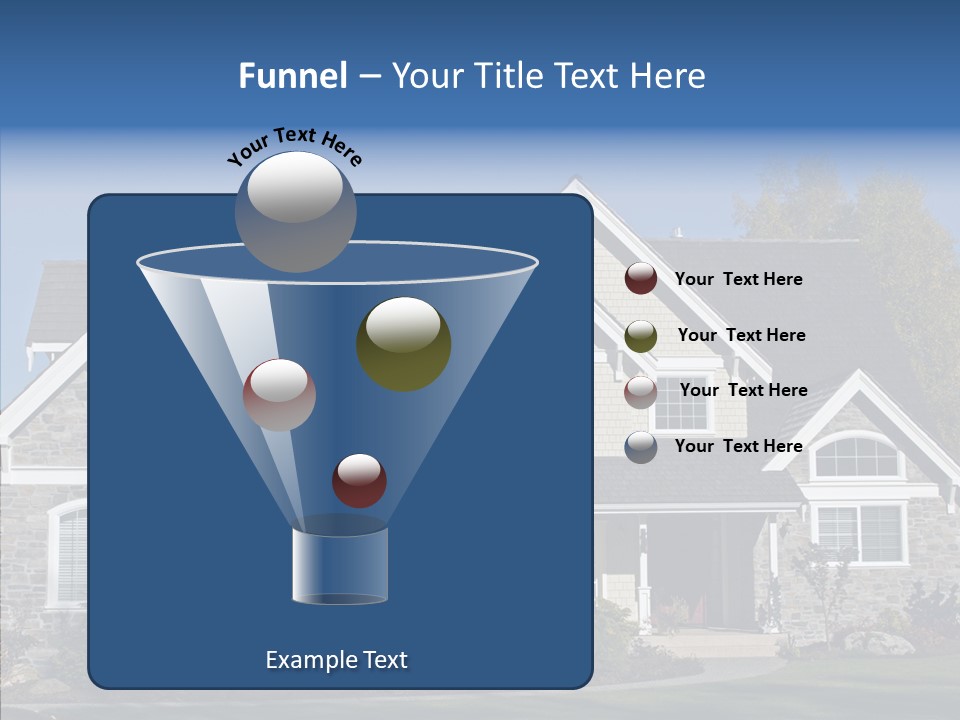Residential Driveway Architecture PowerPoint Template
