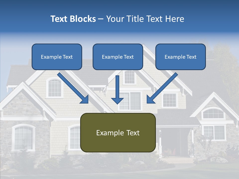 Residential Driveway Architecture PowerPoint Template