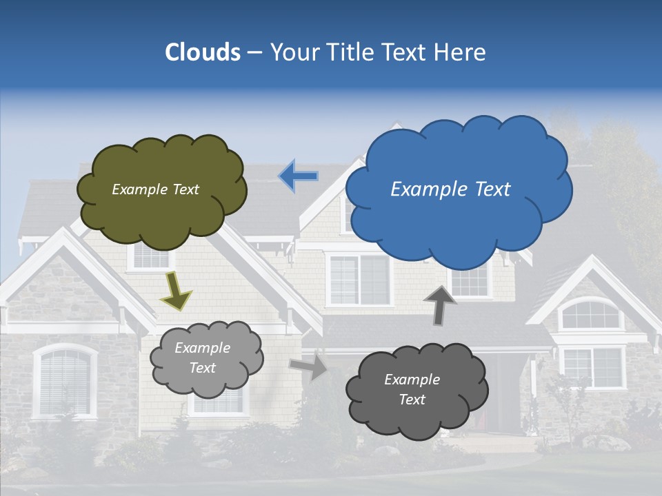 Residential Driveway Architecture PowerPoint Template