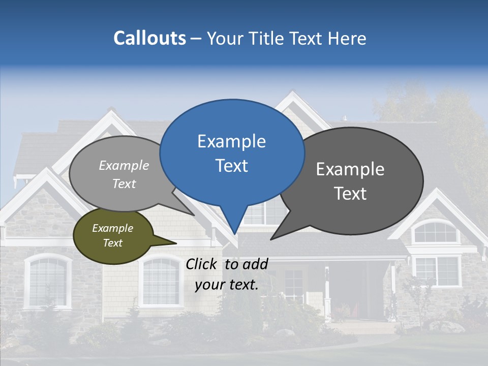 Residential Driveway Architecture PowerPoint Template