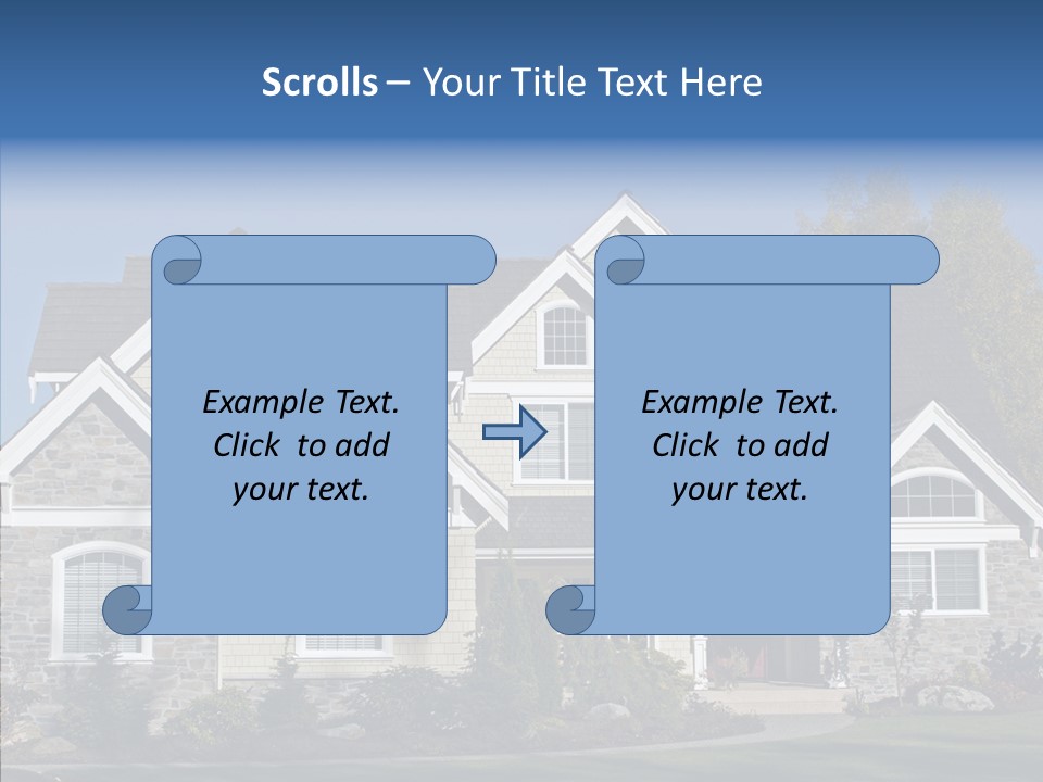 Residential Driveway Architecture PowerPoint Template