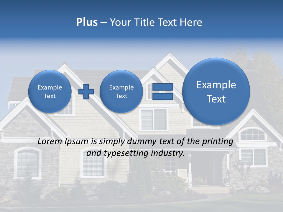 Residential Driveway Architecture PowerPoint Template