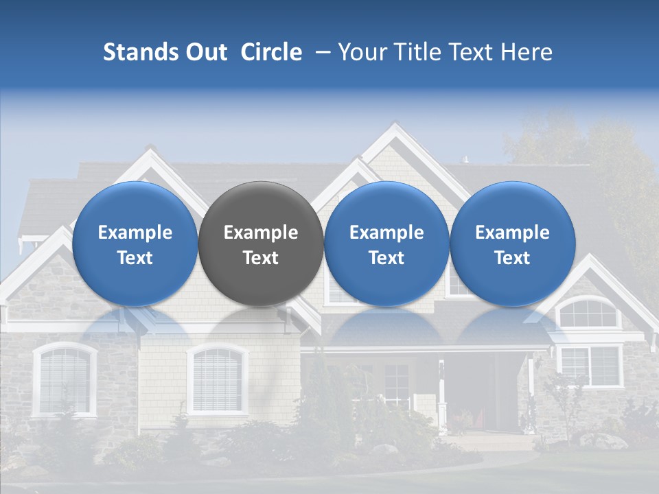 Residential Driveway Architecture PowerPoint Template