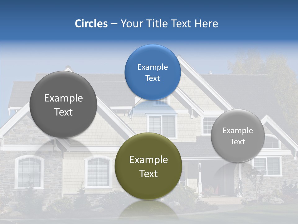 Residential Driveway Architecture PowerPoint Template