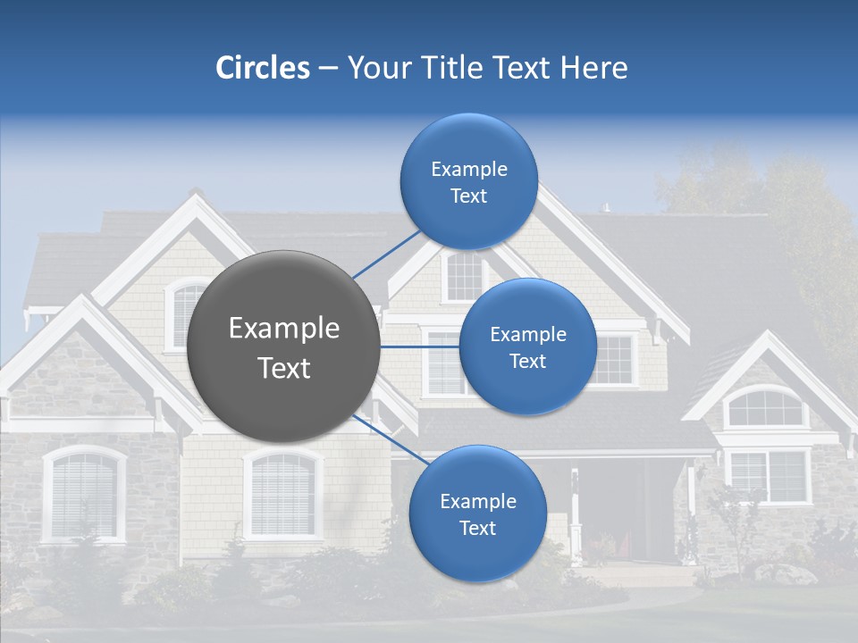 Residential Driveway Architecture PowerPoint Template