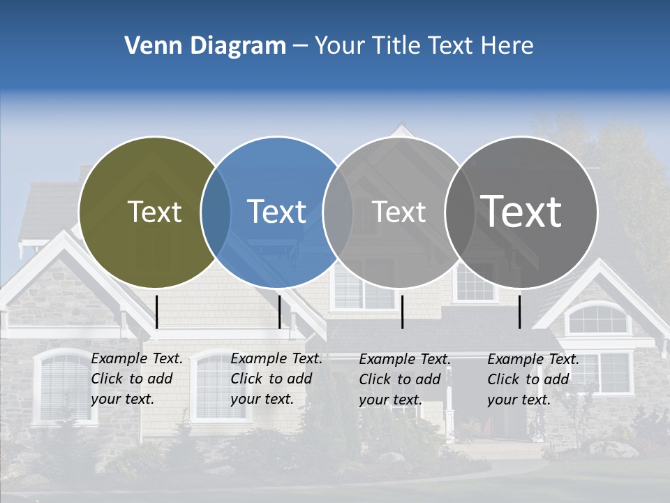 Residential Driveway Architecture PowerPoint Template