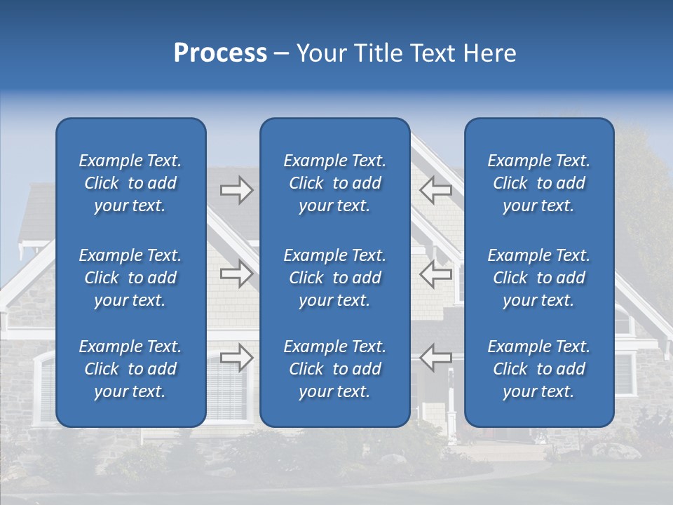Residential Driveway Architecture PowerPoint Template