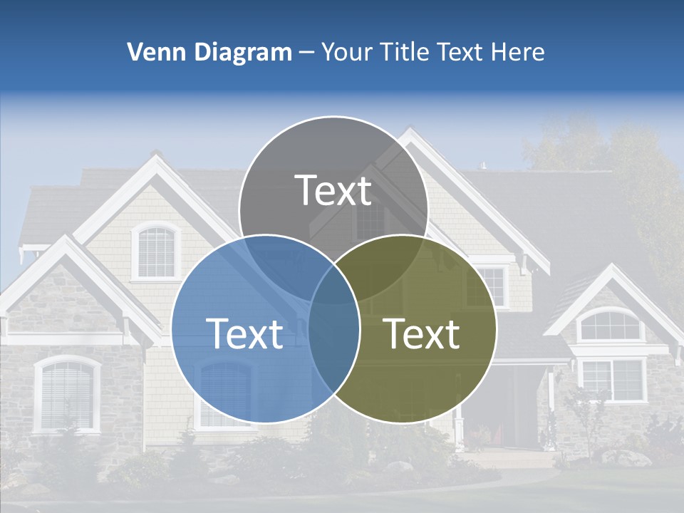 Residential Driveway Architecture PowerPoint Template
