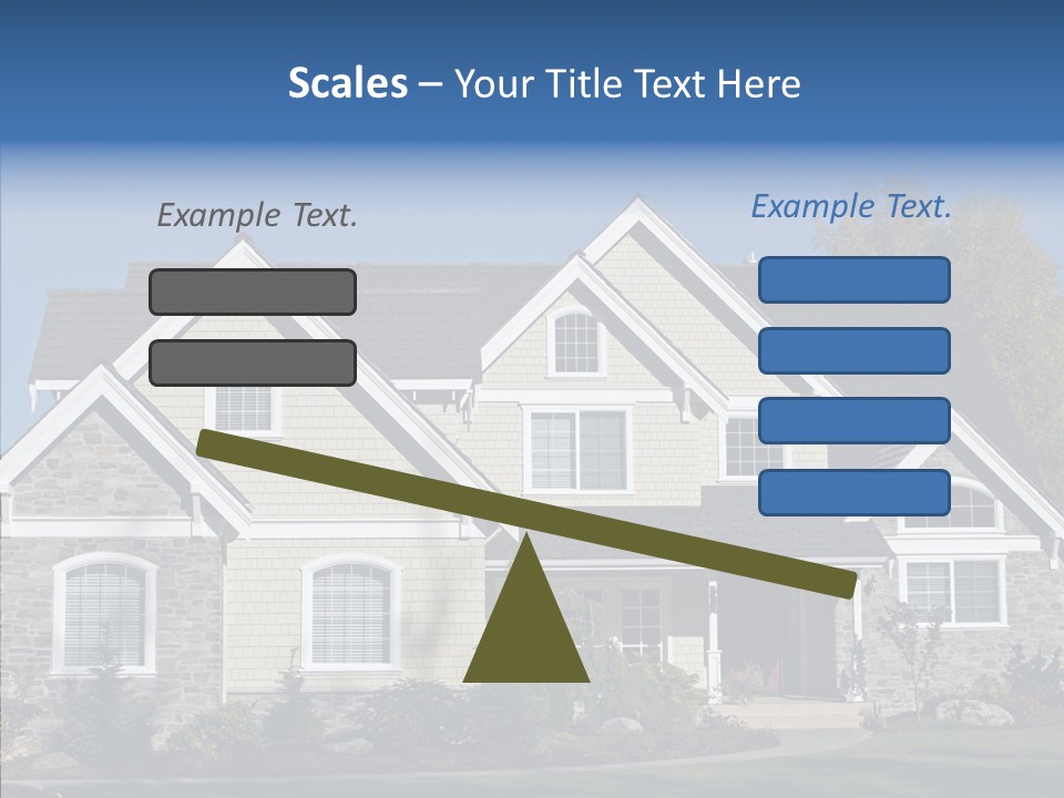 Residential Driveway Architecture PowerPoint Template