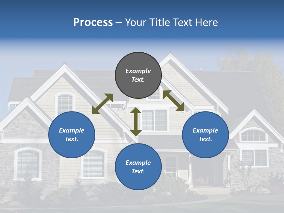 Residential Driveway Architecture PowerPoint Template