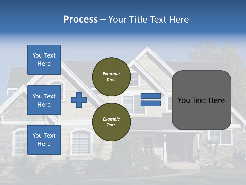 Residential Driveway Architecture PowerPoint Template