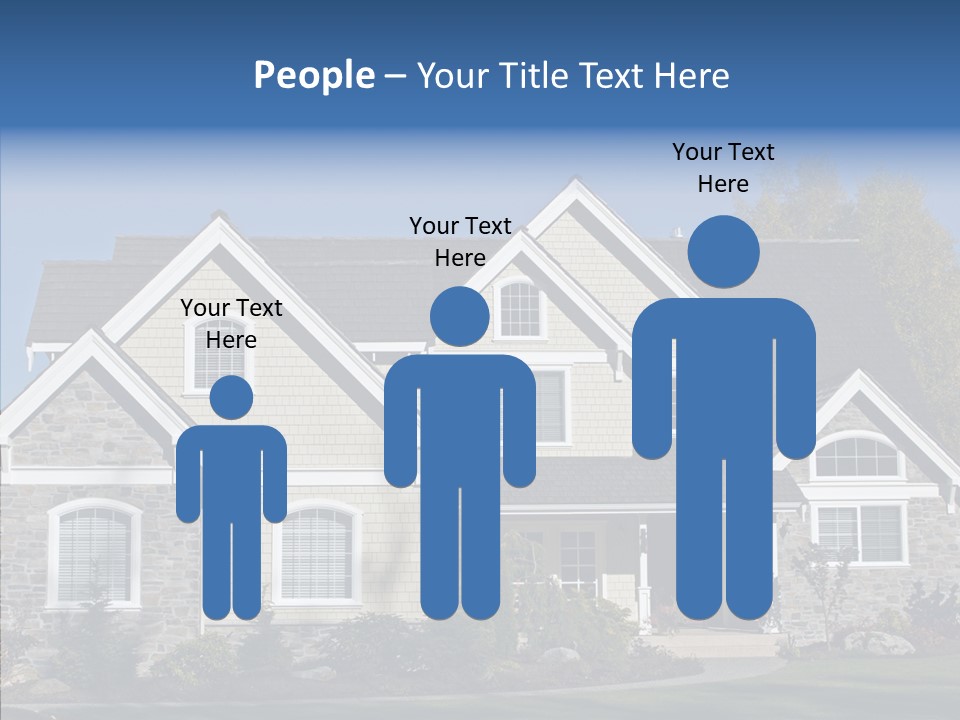 Residential Driveway Architecture PowerPoint Template