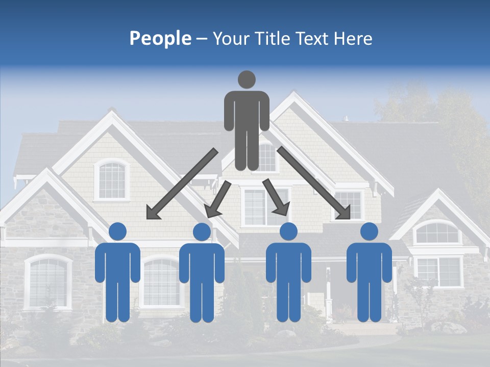 Residential Driveway Architecture PowerPoint Template