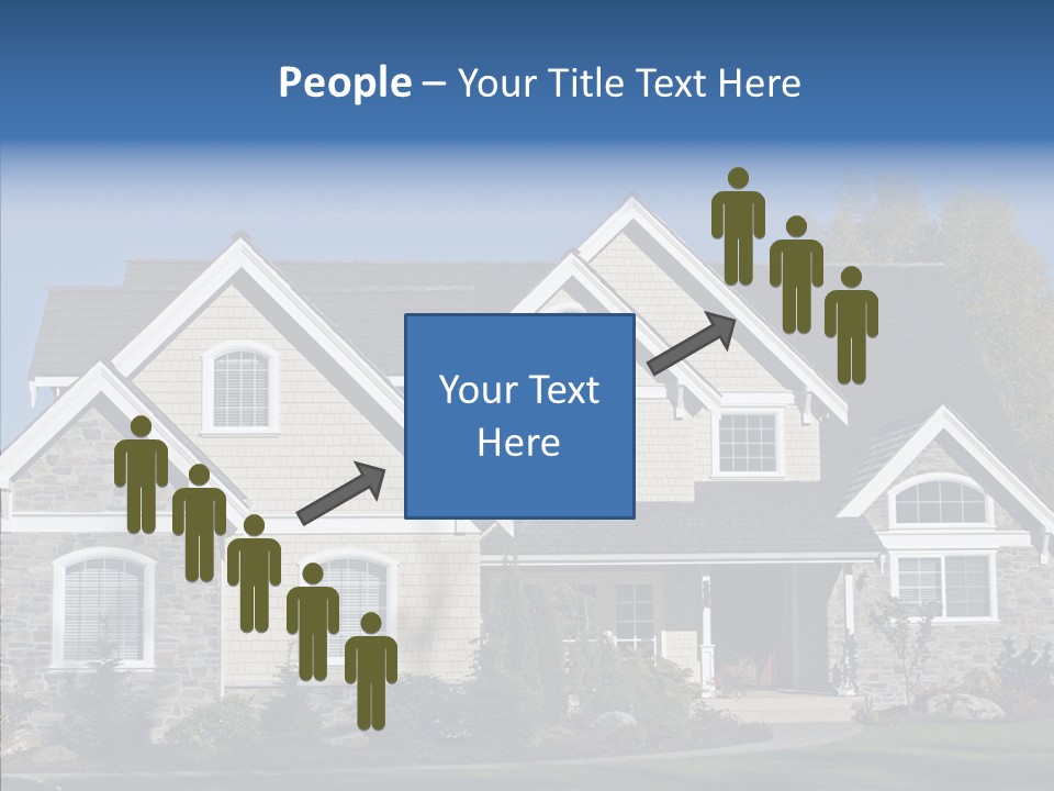 Residential Driveway Architecture PowerPoint Template