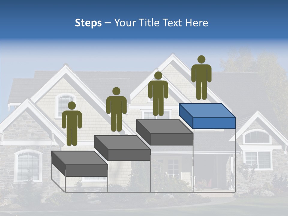 Residential Driveway Architecture PowerPoint Template