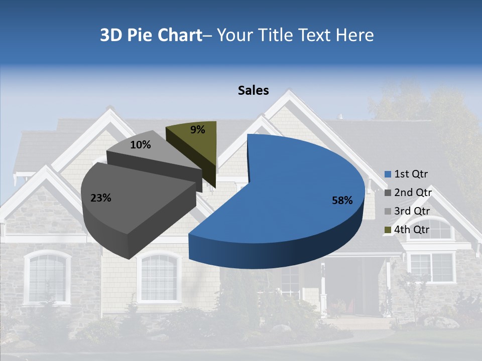 Residential Driveway Architecture PowerPoint Template