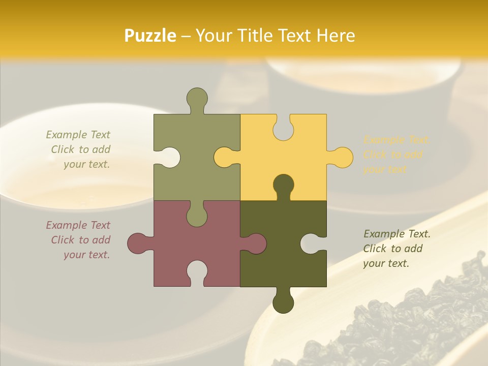 Drink Teapot Beverage PowerPoint Template