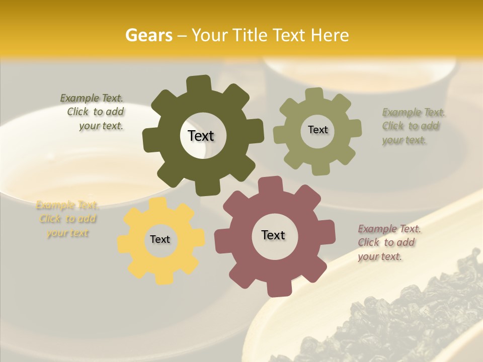 Drink Teapot Beverage PowerPoint Template