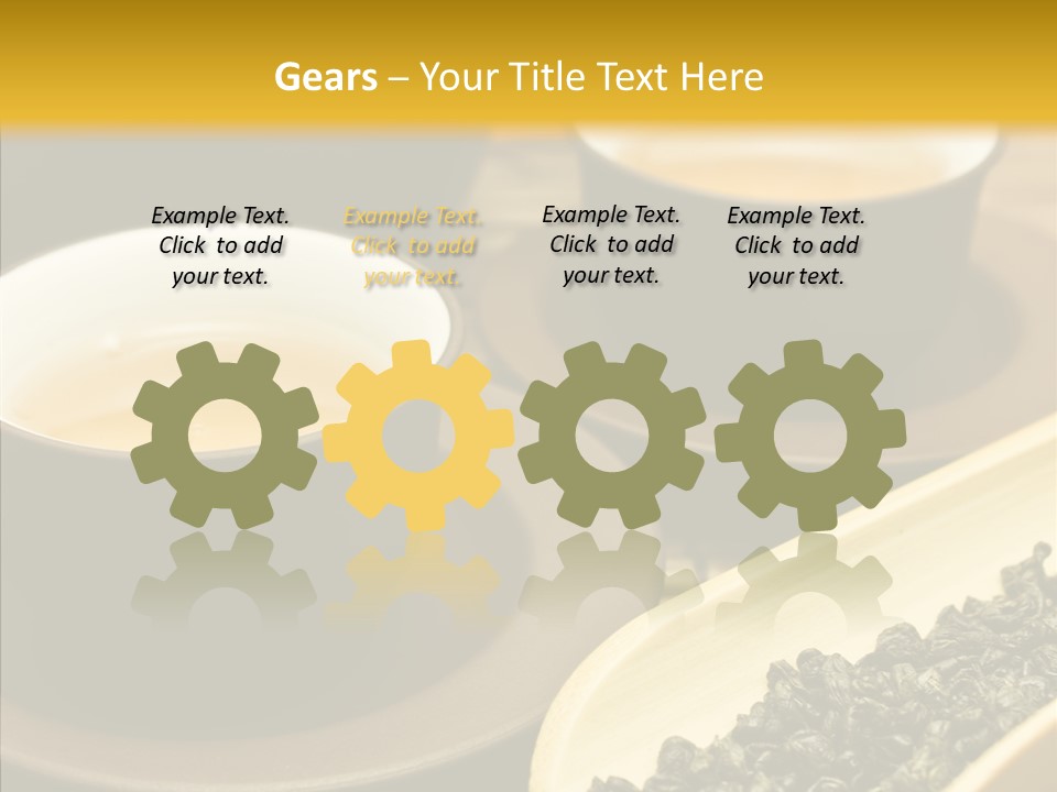 Drink Teapot Beverage PowerPoint Template