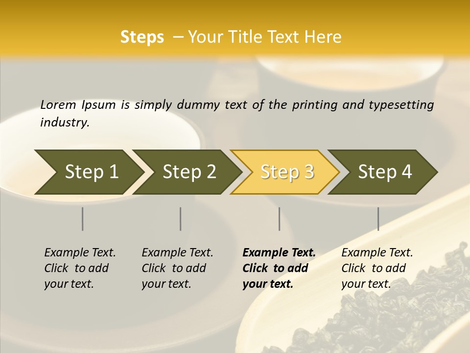 Drink Teapot Beverage PowerPoint Template