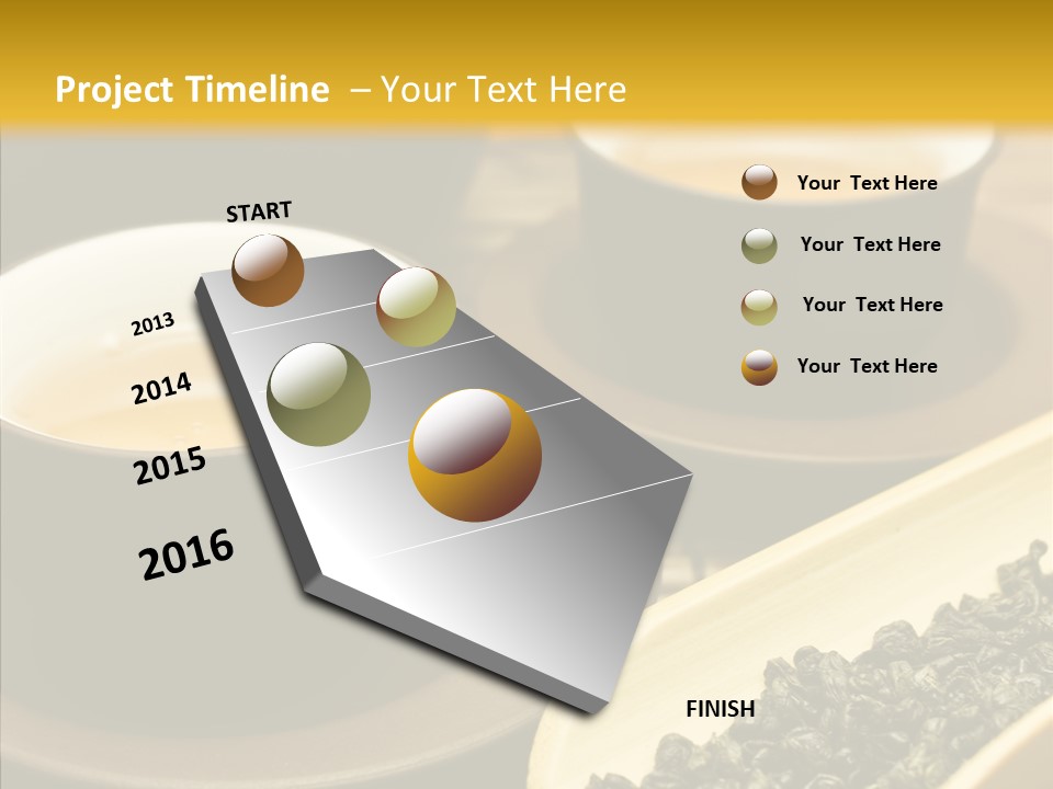 Drink Teapot Beverage PowerPoint Template