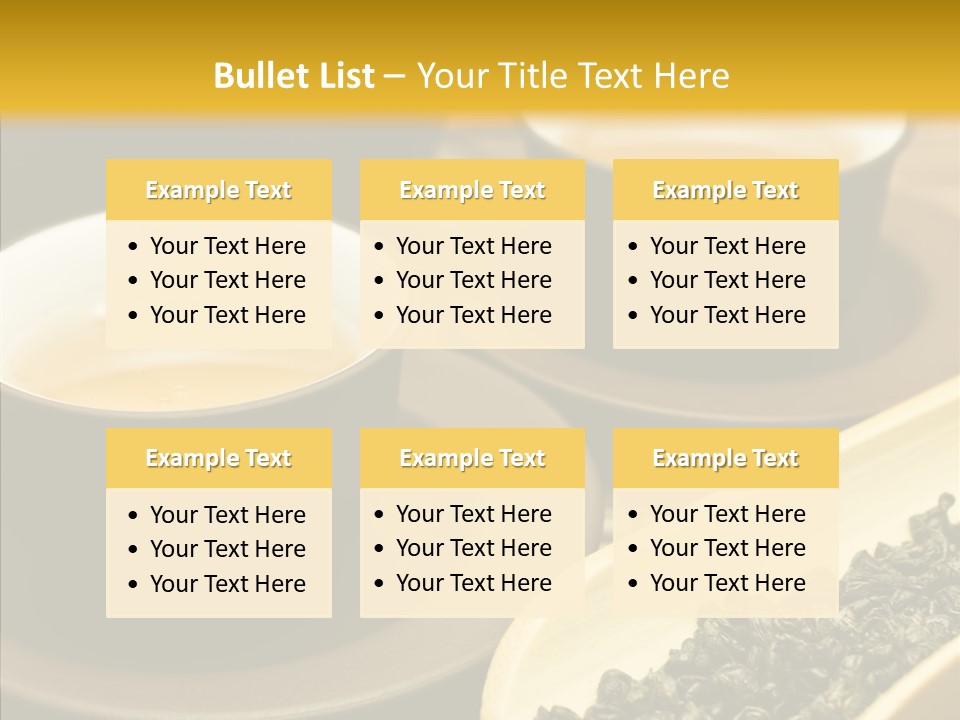 Drink Teapot Beverage PowerPoint Template