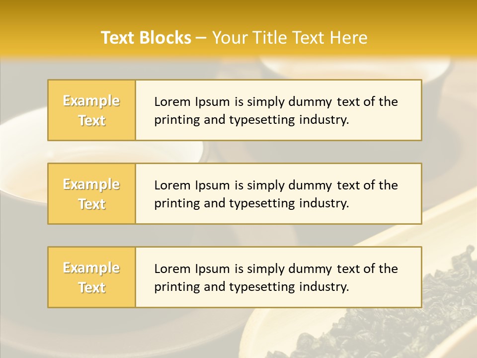 Drink Teapot Beverage PowerPoint Template