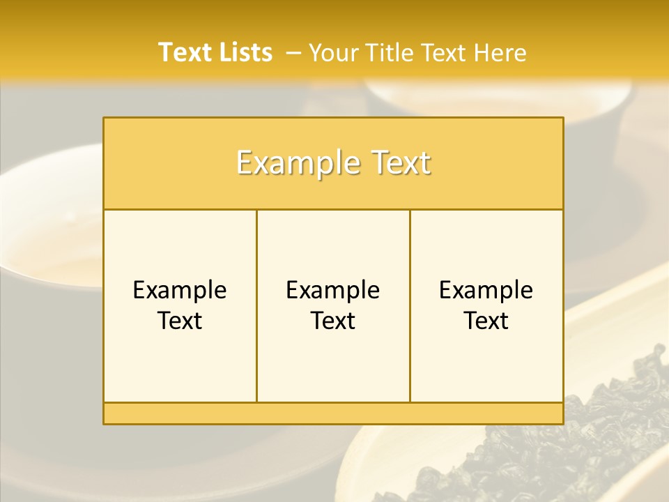 Drink Teapot Beverage PowerPoint Template