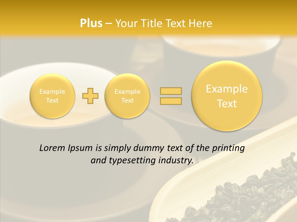 Drink Teapot Beverage PowerPoint Template