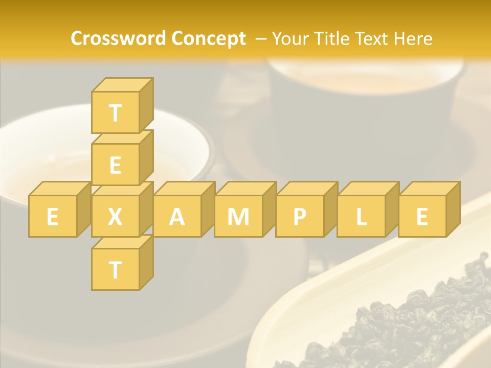 Drink Teapot Beverage PowerPoint Template