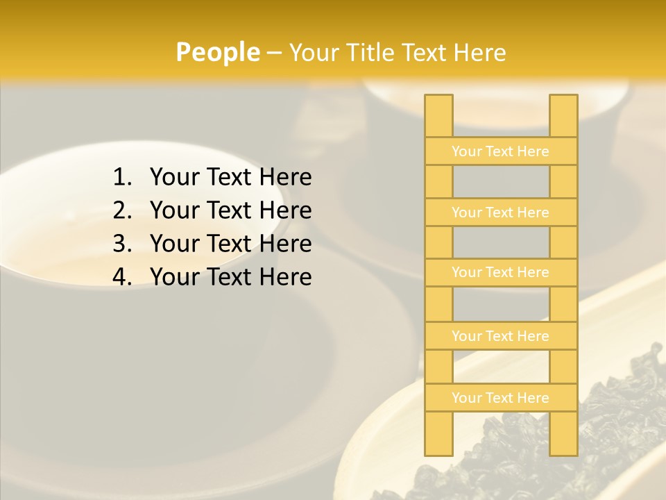 Drink Teapot Beverage PowerPoint Template