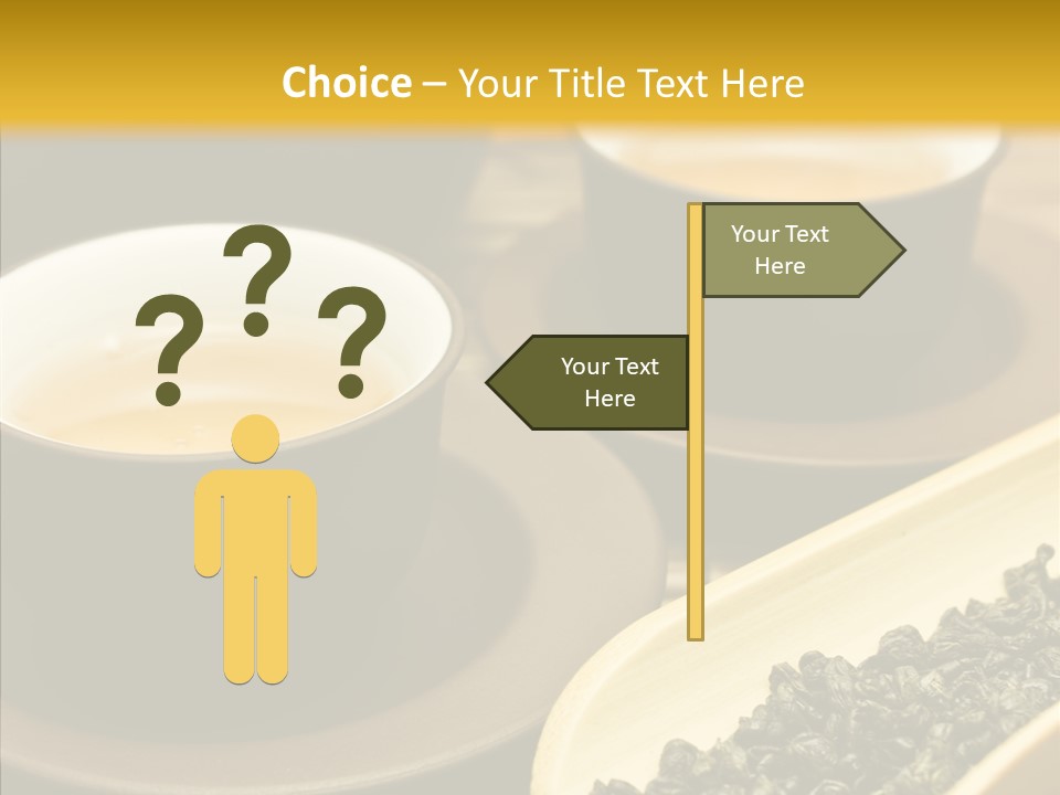 Drink Teapot Beverage PowerPoint Template