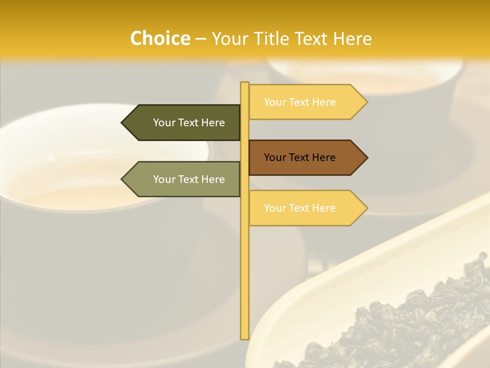 Drink Teapot Beverage PowerPoint Template