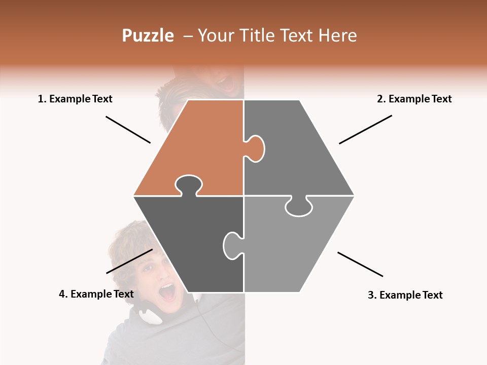 Human Li Ten Figure PowerPoint Template