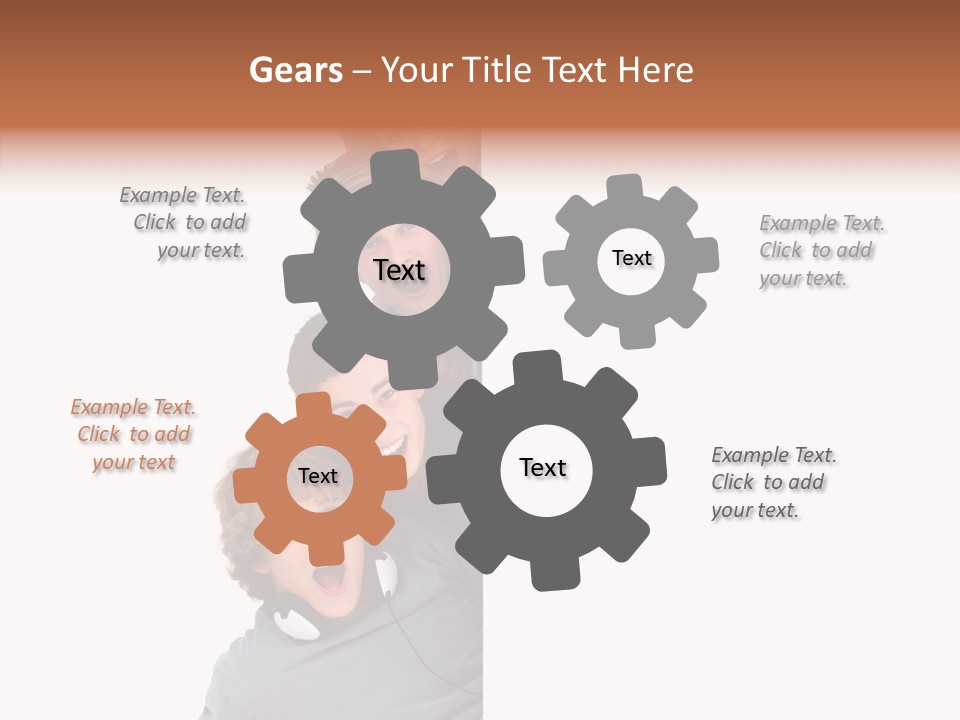 Human Li Ten Figure PowerPoint Template