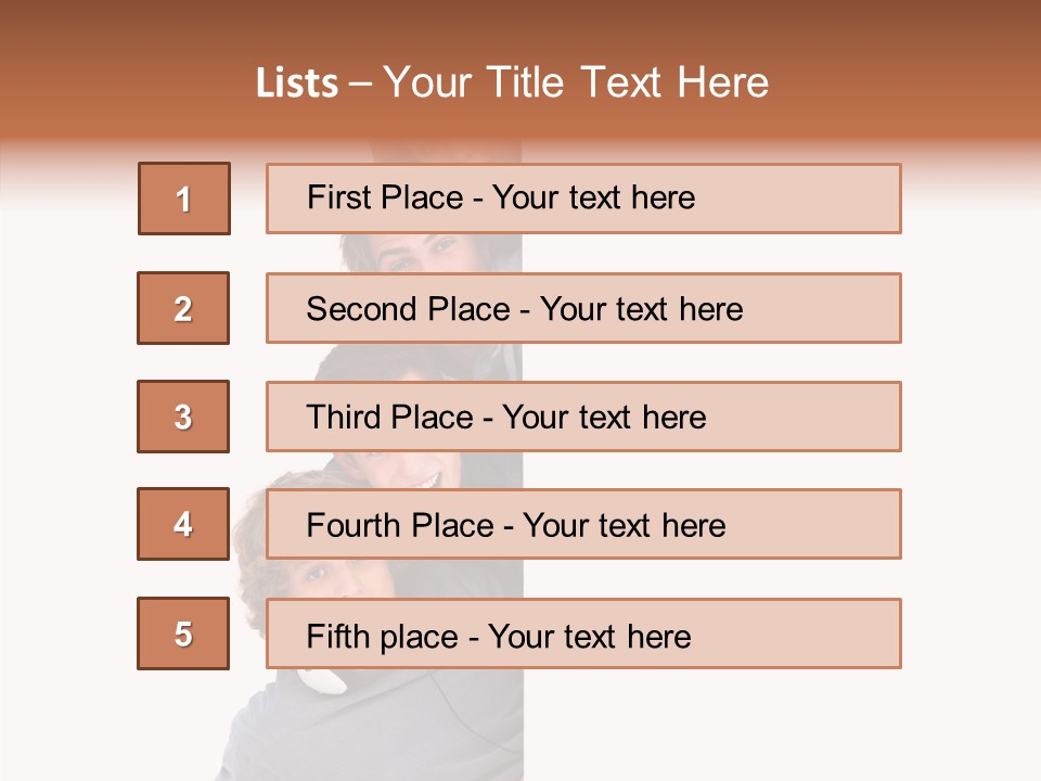 Human Li Ten Figure PowerPoint Template