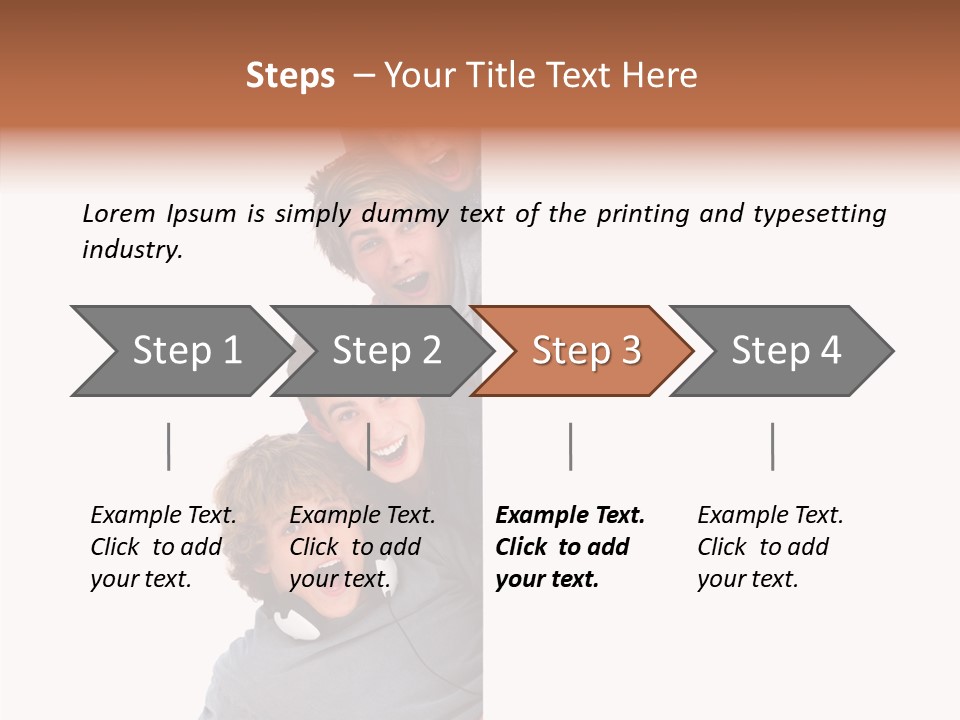 Human Li Ten Figure PowerPoint Template