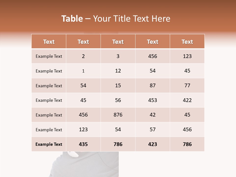 Human Li Ten Figure PowerPoint Template