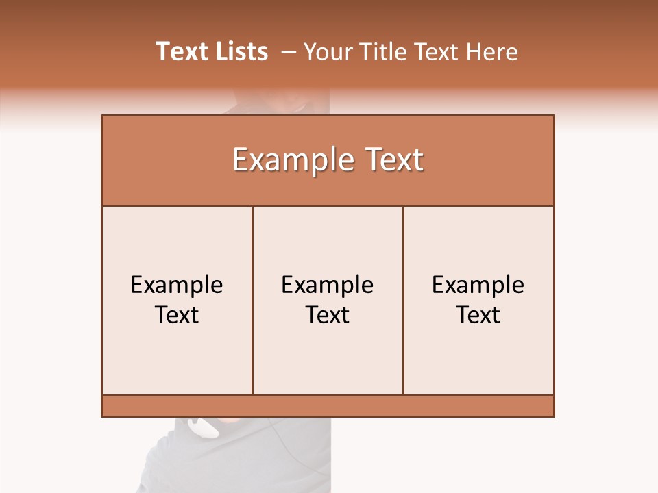 Human Li Ten Figure PowerPoint Template