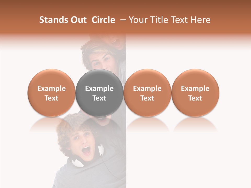 Human Li Ten Figure PowerPoint Template